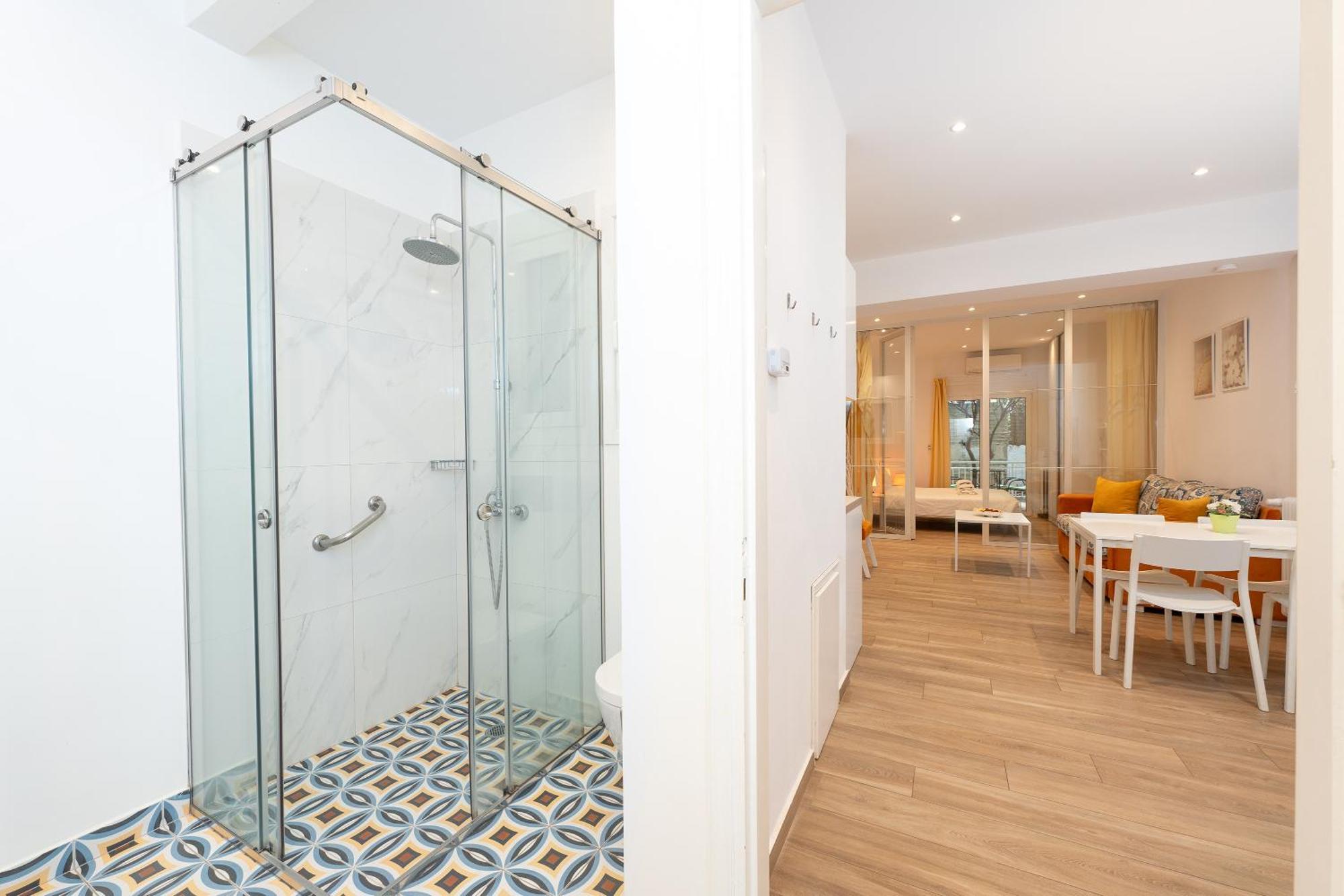 Spacious Peaceful Studio In Athen Exterior foto